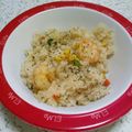 あかマチ子's cooksnap of when they made ＊えびピラフ.