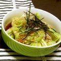 碧～あおい～'s cooksnap of when they made 簡単☆シャキシャキの和風キャベツサラダ.