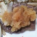 hamanny's cooksnap of when they made さっぱりステーキ☆大根おろしソース☆.