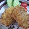 ともともりんりんりん's cooksnap of when they made ヘルシー！エビ入り豆腐コロッケ♪.