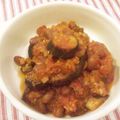 min0614's cooksnap of when they made 大豆とナスのトマト煮込み.