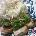 幸せまちこ's cooksnap of when they made 鶏肉に！豚肉に！万能中華風ネギだれ＊.