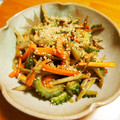 だっ君's cooksnap of when they made ゴーヤとごぼうのきんぴら.