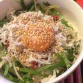 anomura's cooksnap of when they made * 簡単 ❤ 胡麻の風味のしらす丼♪.
