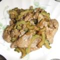 たいちまん's cooksnap of when they made 豚バラとゴーヤのからし和え.