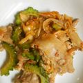 のえもゆ's cooksnap of when they made 夏のガッツリ！ゴーヤの豚キムチ.
