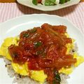 おびねぇ☆'s cooksnap of when they made 茄子大量消費♪お助けトマトソース.