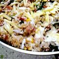 wakaba9's cooksnap of when they made ペッパーランチ風!?ベーコンチーズライス.