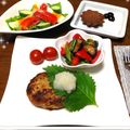 だーなん's cooksnap of when they made 簡単さっぱり♪おろしそ豆腐ハンバーグ♡.