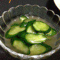 いっちゃんママ18's cooksnap of when they made 夏のビールのお供に！きゅうりのわさび漬け.