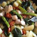 くるみ，'s cooksnap of when they made バジル風味で☆チキンとポテトのロースト風.