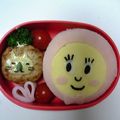 りんタムのママ's cooksnap of when they made ずきんちゃんサンド弁当（キャラ弁）.