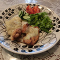★Yuring★'s cooksnap of when they made チーズがとろり＊鶏もも肉の照り焼き.