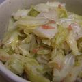 忍者寺's cooksnap of when they made キャベツの梅おかか和え.