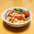 ドルフィンサーモン's cooksnap of when they made ポテトとミンチのオムレツ.