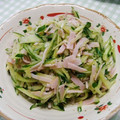 やまうさ's cooksnap of when they made きゅうりとショウガの箸休め.