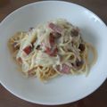 ハッピーはぴ's cooksnap of when they made 一人ランチに簡単☆クリームパスタ♪.