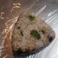 ゆるмαмα's cooksnap of when they made ✿梅と大葉のおにぎり✿.