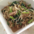 haruhirotu's cooksnap of when they made 簡単！ゴマ豚もやし.