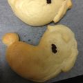 merryChi's cooksnap of when they made いぬのパン★プードルのクリームパン.
