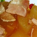 ミセスなちょーん's cooksnap of when they made 冬瓜とベーコンの煮物.