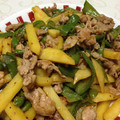 ゆもじゃこ's cooksnap of when they made じゃがいもとピーマンの焼肉たれ炒め.