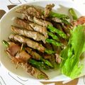 じゅあら's cooksnap of when they made アスパラの豚肉巻き炒め.
