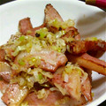 嫁☆みぃこ's cooksnap of when they made 【おつまみ、おかず】豚トロねぎだく塩焼き.