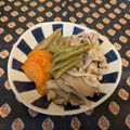 龍青空ママ's cooksnap of when they made 舞茸・新ごぼう・牛肉・人参の煮物.