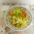 チヒナコ's cooksnap of when they made ピリ辛！たっぷりキャベツのカレー炒め.