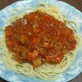 りん・ω・'s cooksnap of when they made なすのミートソース(なすのボロネーゼ).