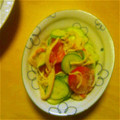 しゅうゆうけいはる母's cooksnap of when they made 簡単♪トマトときゅうりのカニカマサラダ.