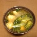 ちょーりー's cooksnap of when they made 鶏挽肉と玉葱の肉団子と青梗菜の春雨スープ.