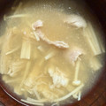 9ma9ma's cooksnap of when they made お袋の味！我が家の豚肉&えのきの味噌汁.