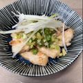 にこにこ's cooksnap of when they made 鶏むね肉で作る！葱たっぷり油淋鶏.