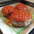 たなかけ＠CKPD's cooksnap of when they made お店の味！チーズハンバーグ・トマトソース.