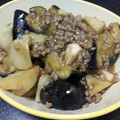YANMARDi's cooksnap of when they made なすびとたけのことそぼろのあんかけ☆.