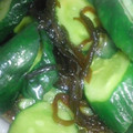 ちゃまのすけ☆'s cooksnap of when they made きゅうりの塩昆布和え.
