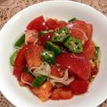 YUKIKI☆'s cooksnap of when they made トマトの冷製パスタ♡.