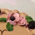 なっチャン。's cooksnap of when they made 簡単！お花のデコレーションケーキ.
