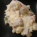 HIAYU's cooksnap of when they made シーセージのポテトサラダ.