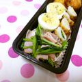 びんび❤'s cooksnap of when they made 小松菜とベーコンの簡単炒め物.