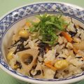 みそじーさん's cooksnap of when they made ひじきの炊き込みご飯.