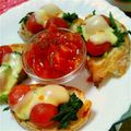 りょうりっこ☆'s cooksnap of when they made トマトとほうれん草のブルスケッタ.