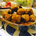 さやまめ☆'s cooksnap of when they made うちの照り焼きミートボール☆.