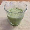 あけちゃ0603's cooksnap of when they made 朝に☆冷凍バナナで小松菜シェイクっ！.