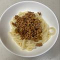 なーなちゃん's cooksnap of when they made ☆ジャージャーうどん☆.