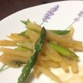 いずみん0123's cooksnap of when they made アスパラとじゃがいものあっさりきんぴら.