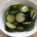 ginjin's cooksnap of when they made 胡瓜と大葉の簡単酢の物♡.
