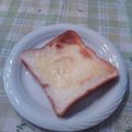 オレンジリング's cooksnap of when they made スキムミルクシュガートースト.